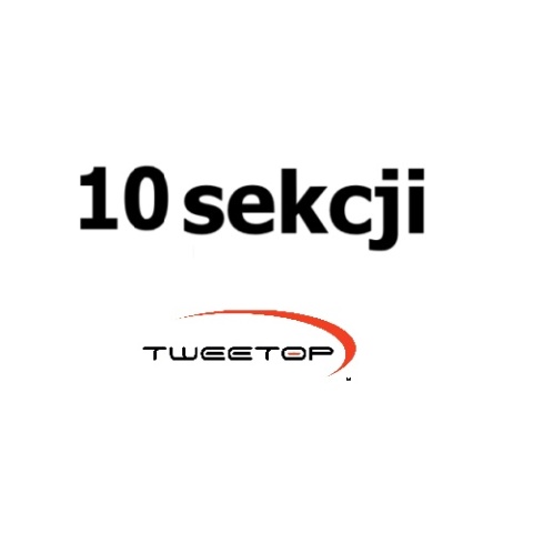 ROZDZIELACZ DO PODŁOGÓWKI OPTIUM 10 OBWODÓW Z ROTAMETRAMI I ZAWORAMI TWEETOP